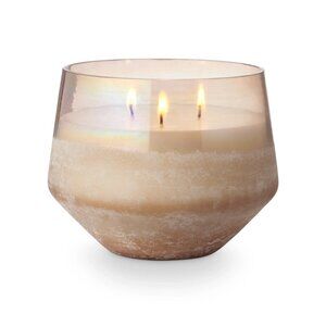 Illume Coconut Milk Mango Large Baltic Glass Candle NEW IN BOX